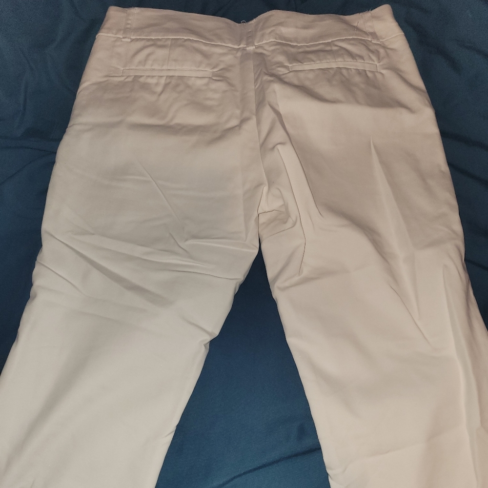 Willi Smith White Capri Dress pants